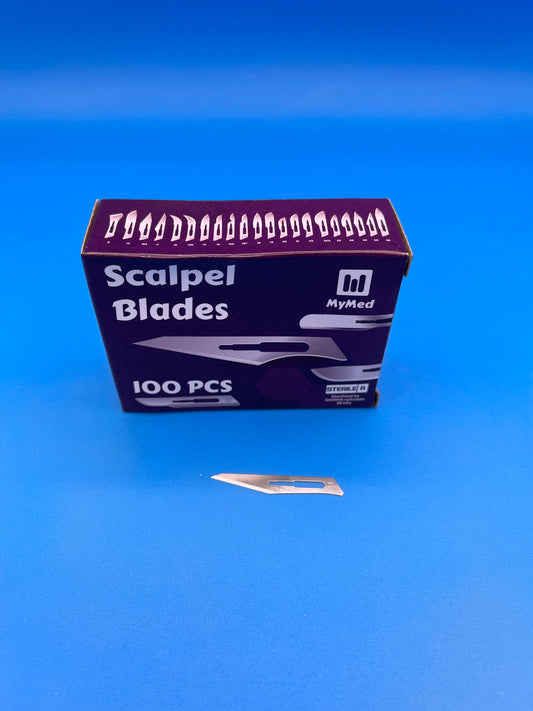 No. 11 Disposable Scalpel Blades - Individually Wrapped & Sterile