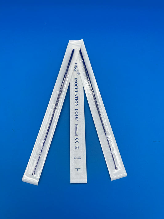 1uL Sterile EO Inoculation Loops - 25 Pieces